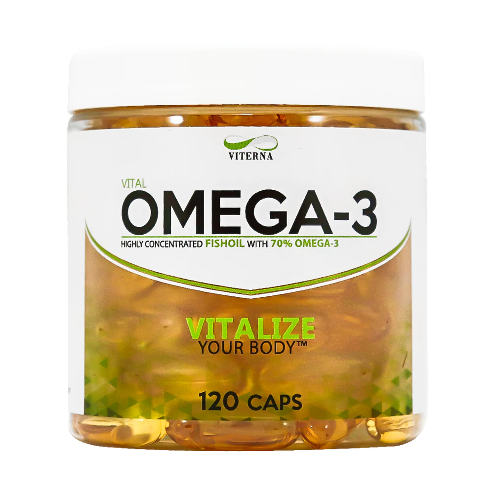 Omega-3, 120 kapslar (70 % EPA/DHA)